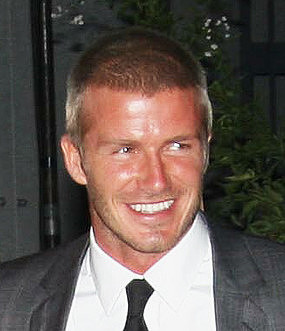 Дэвид Бекхэм питается фастфудом