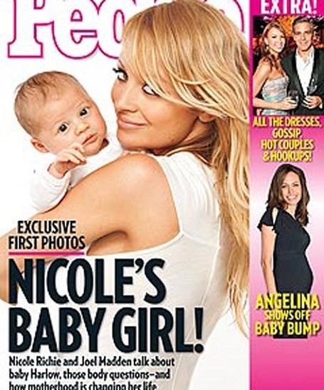 Опубликованы фото новорожденной дочери Николь Ричи