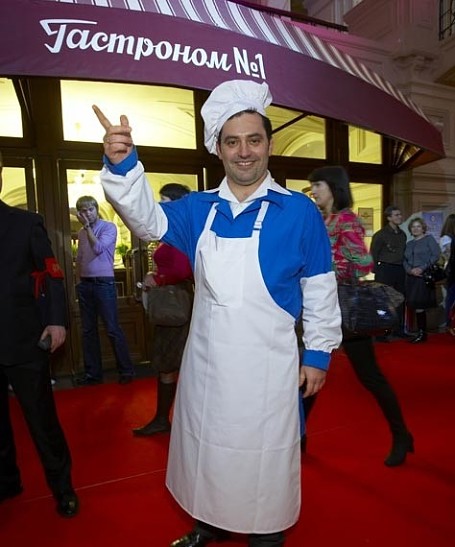 Открытие гастронома № 1 в ГУМе