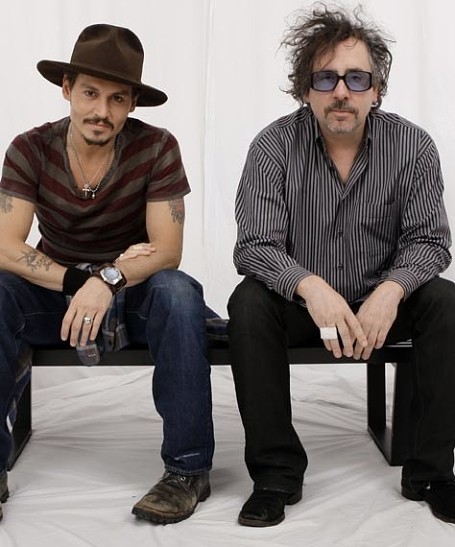 Джонни Депп и Тим Бертон