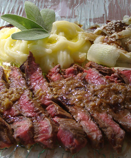 Мясо по-японски