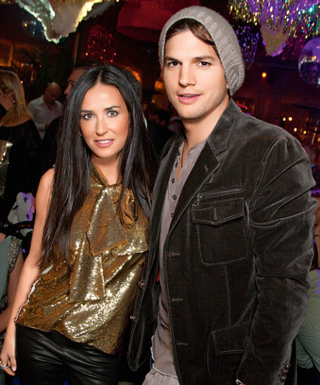 Деми Мур и Эштон Катчер в Москве