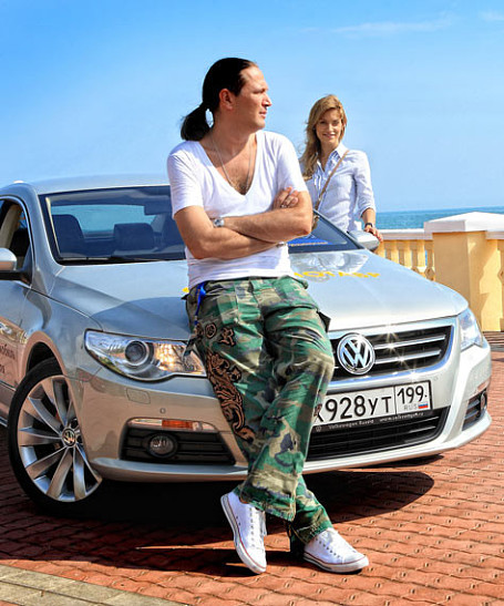 Звезды на Volksvagen