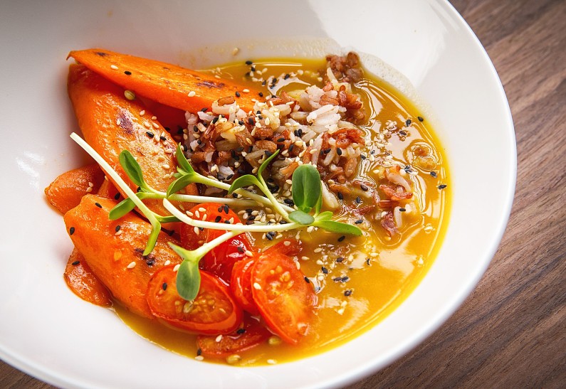 Вегетарианское меню в МоМо