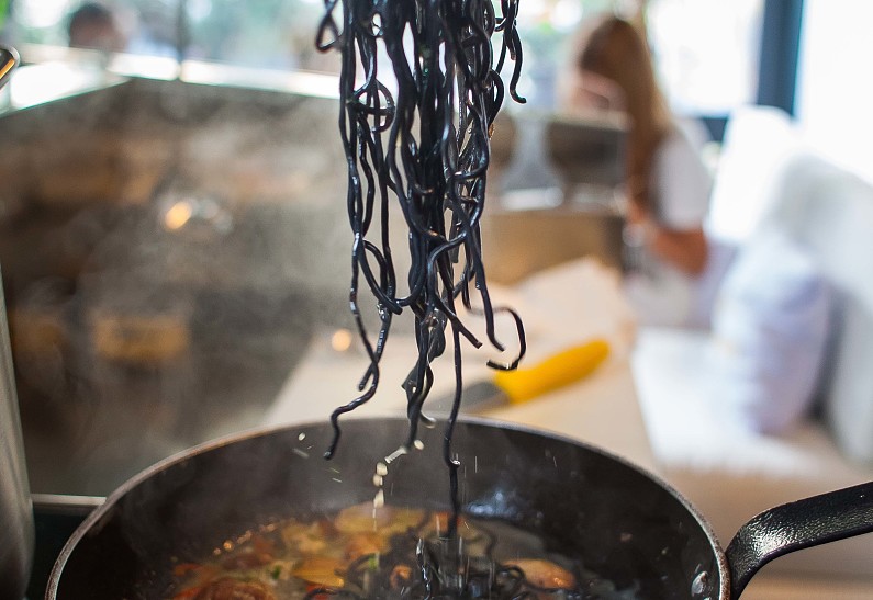 В ресторане Barlotti учат готовить пасту