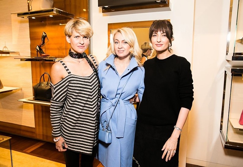 Гости коктейля Louis Vuitton и журнала Vogue