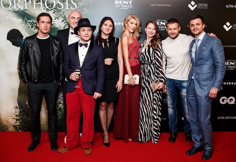 Егор Корешков, Денис Шведов, Юлия Ауг и другие на премьере фильма «Метаморфозис»