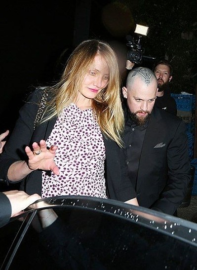 Кэмерон Диас переборщила с алкоголем на свидании с мужем