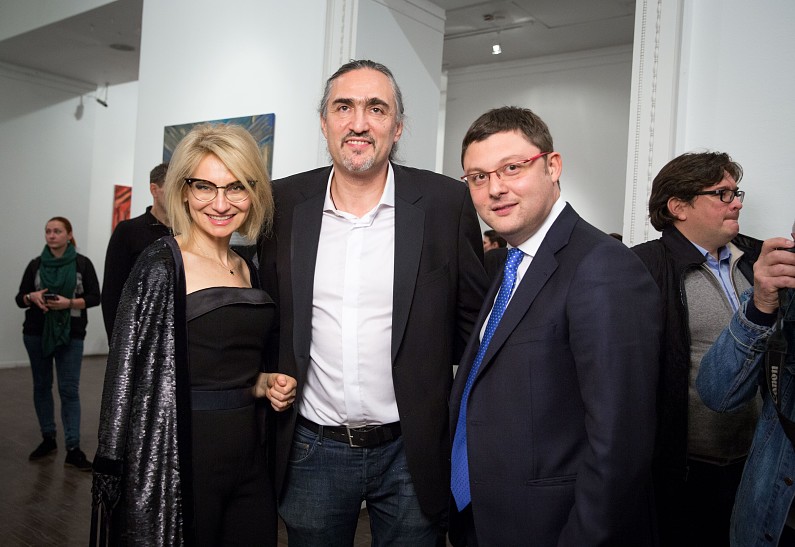 Открытие выставки «Структуры времени» Димитрия Семакова в ММОМА