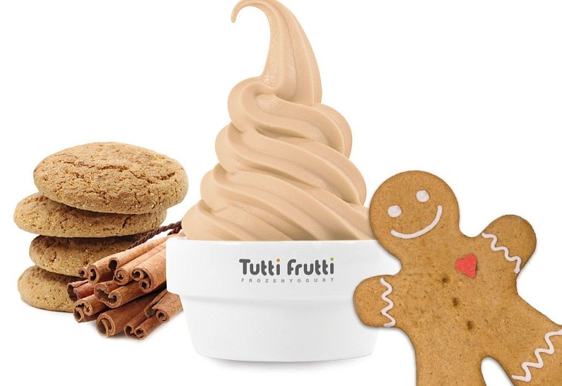 Замороженный йогурт «Имбирное печенье»