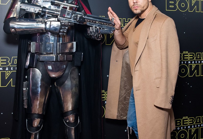 Игорь Чапурин, Равшана Куркова и другие на премьере «Звёздные войны: Пробуждение силы»