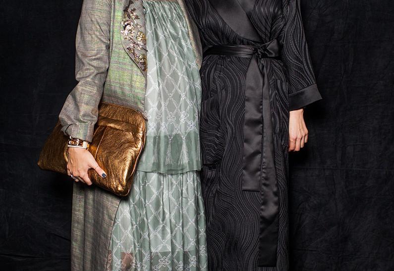 Ксения Собчак, Вадим Верник и другие гости показа Alena Akhmadullina весна-лето 2017