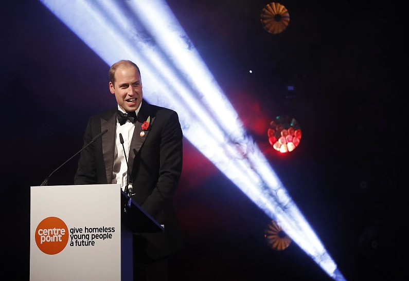 Принц Уильям принял участие в благотворительном мероприятии без Кейт Миддлтон