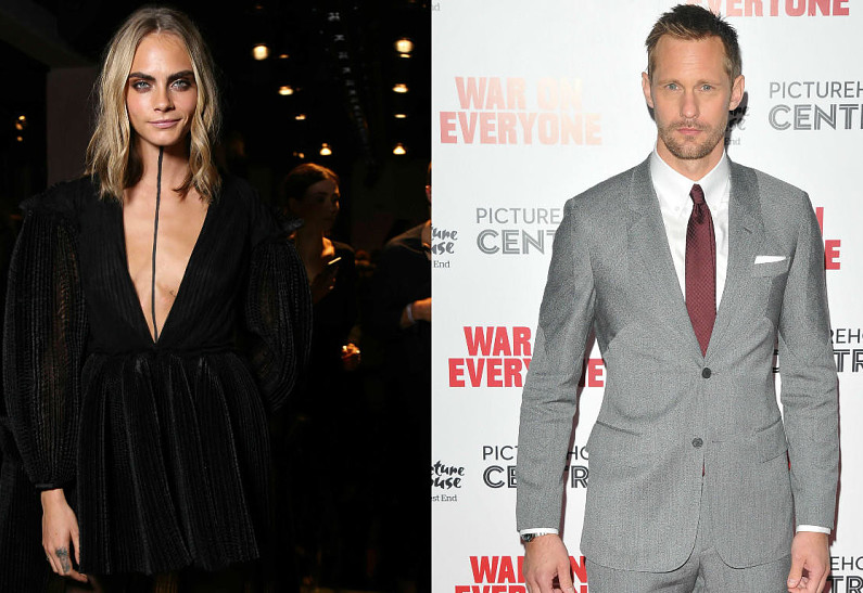 Кара Делевинь снимется в одном фильме с Александром Скарсгардом