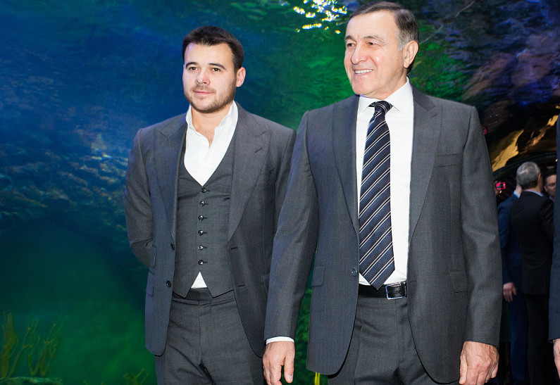 Эмин и Араз Агаларовы открыли в Москве «Крокус Сити Океанариум»