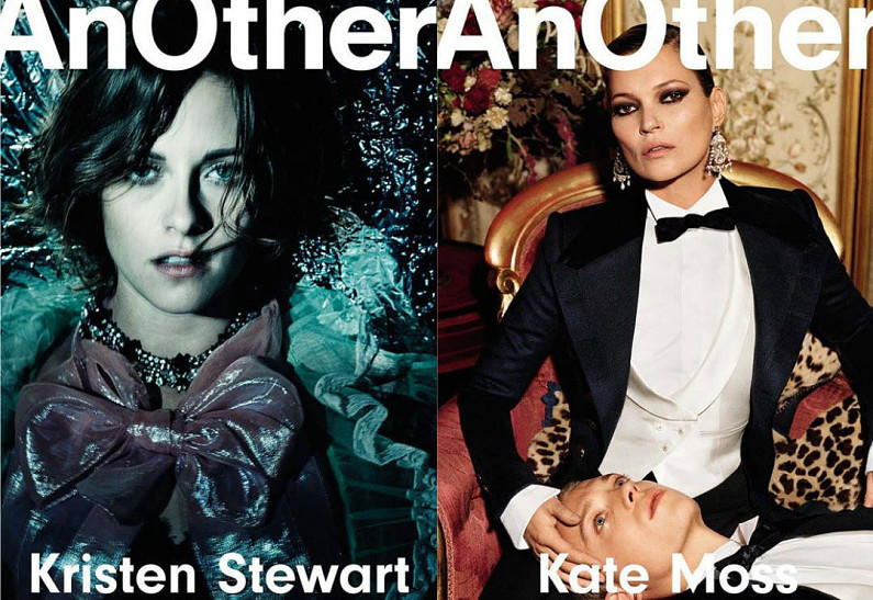 Кристен Стюарт, Кейт Мосс, Бьорк и Граймс появились на обложке AnOther Magazine