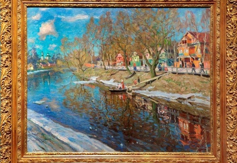 Первая выставка Арнольда Лаховского в Музее русского импрессионизма