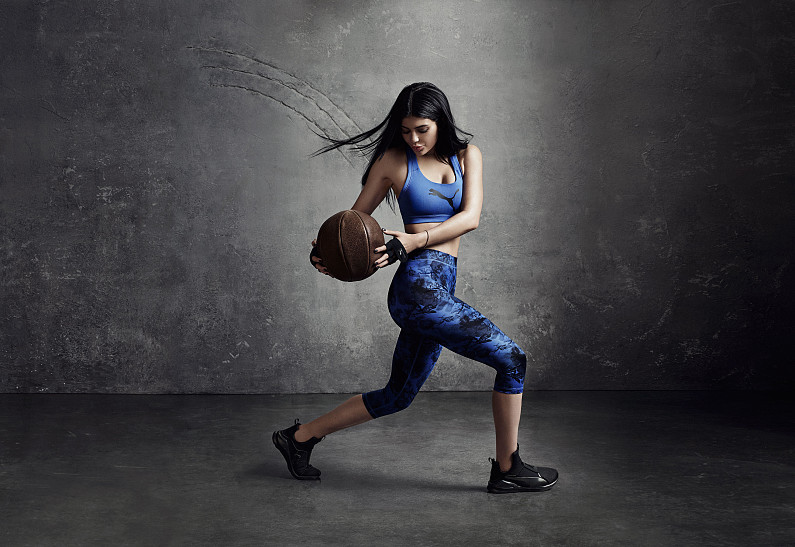 Кайли Дженнер в кампании PUMA Fierce