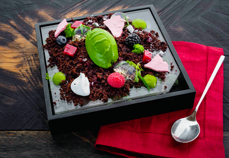 Semifreddo-Mulinazzo: мороженое из щавеля от шеф-повара Антонио Сальваторе