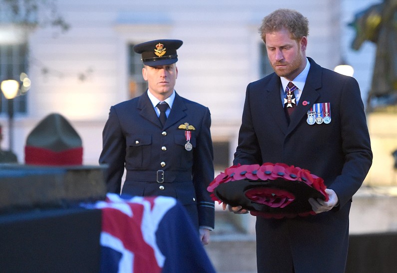 Принц Гарри на официальной церемонии в честь Дня ANZAC