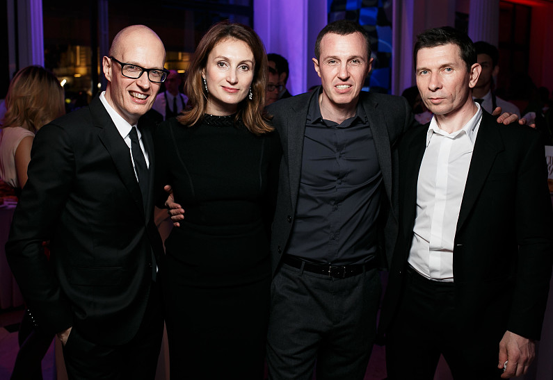 Александр Федотов, Вадим Верник и другие на коктейле по случаю выхода первого номера  L’Officiel Voyage