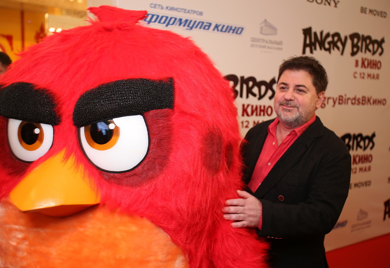 Александр Цекало представил мультик «ANGRY BIRDS В КИНО»