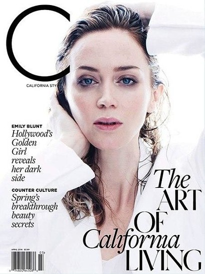 Эмили Блант рассказала о беременности журналу C Magazine