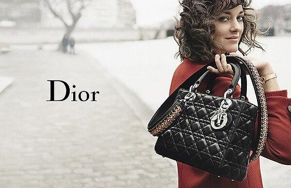 Марион Котийяр появилась в рекламной кампании Lady Dior