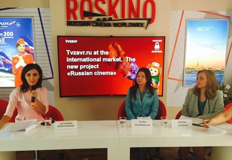 Онлайн-кинотеатр Tvzavr представил в Каннах приложение «Русское кино»