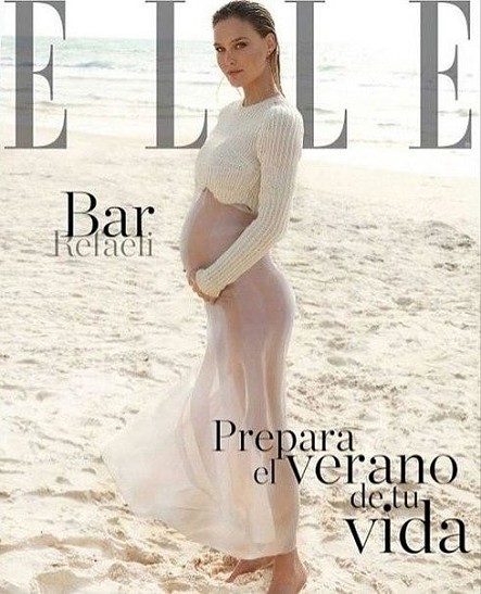 Бар Рафаэли украсила обложку июньского номера Elle
