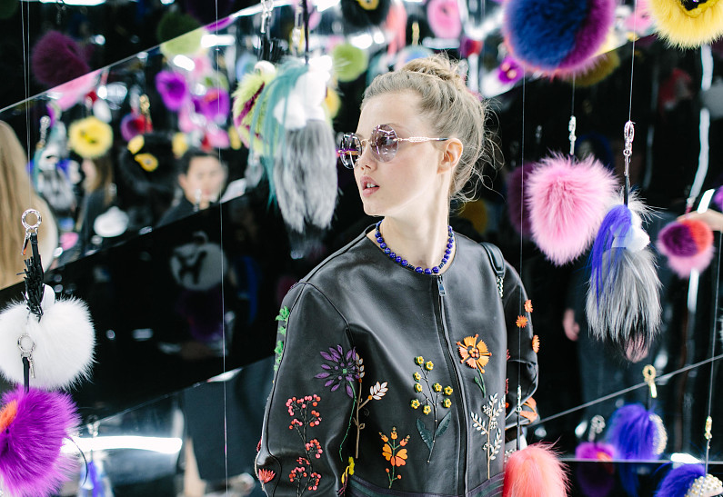 Линдси Виксон, Лена Перминова и другие гости на открытии выставки «FENDI ROMA: Мастера мечты»