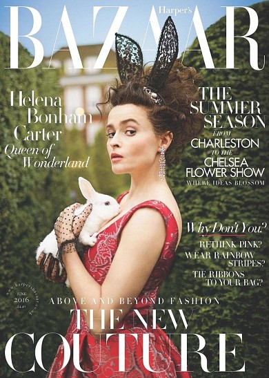 Хелена Бонэм Картер появилась на обложке Harper’s Bazaar и дала откровенное интервью