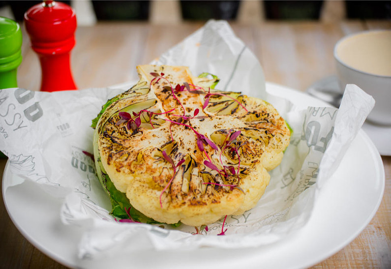 «Зеленое меню» в ресторане Food Embassy