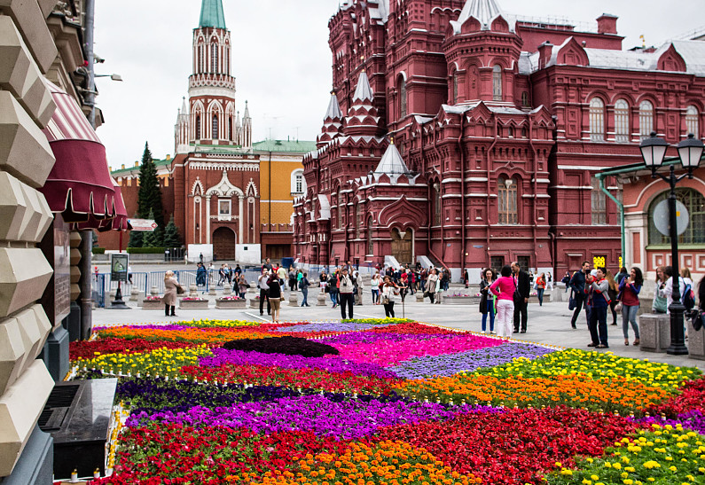 Фестиваль цветов откроется в ГУМе