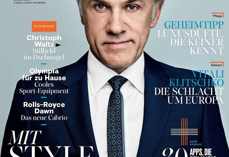 Кристоф Вальц в мужественной фотосессии для GQ