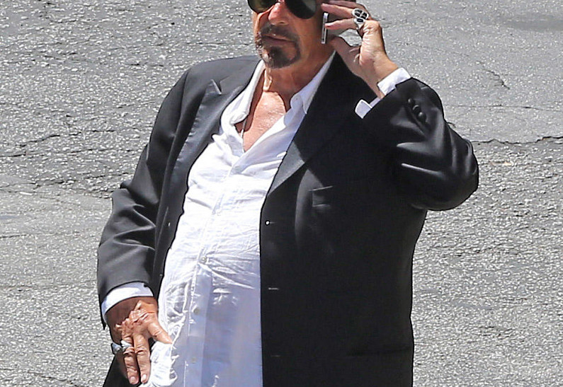 Аль Пачино растолстел до неузнаваемости