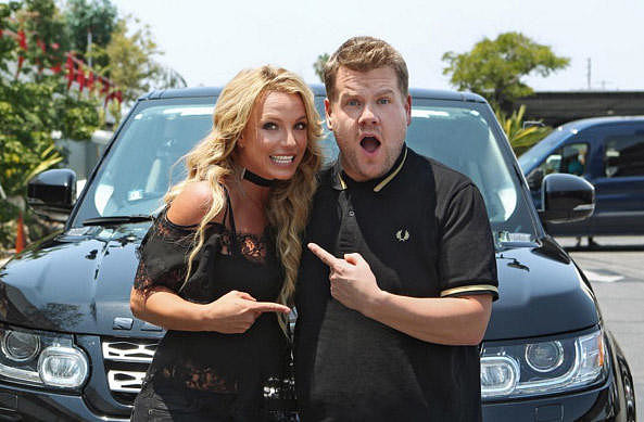 Бритни Спирс: новая песня и участие в Carpool Karaoke Джеймса Кордена
