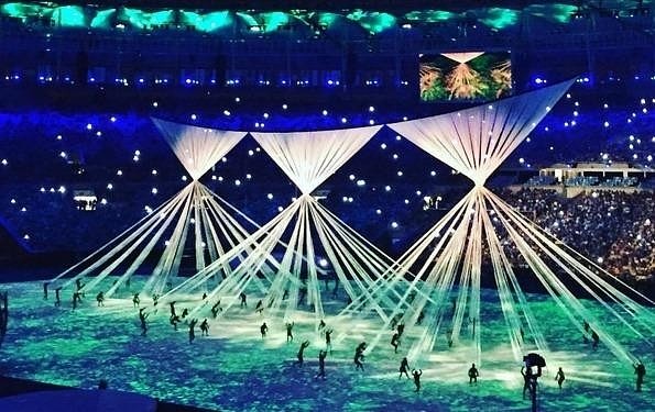 В Сети появились фото с репетиции открытия Олимпийских игр в Рио