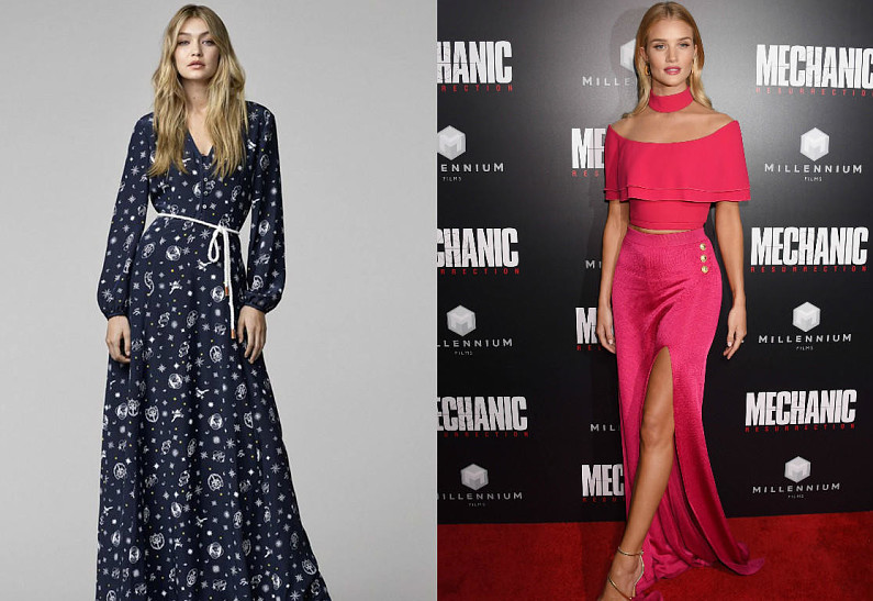 Джиджи Хадид и Роузи Хантингтон-Уайтли впервые попали в рейтинг самых высокооплачиваемых моделей