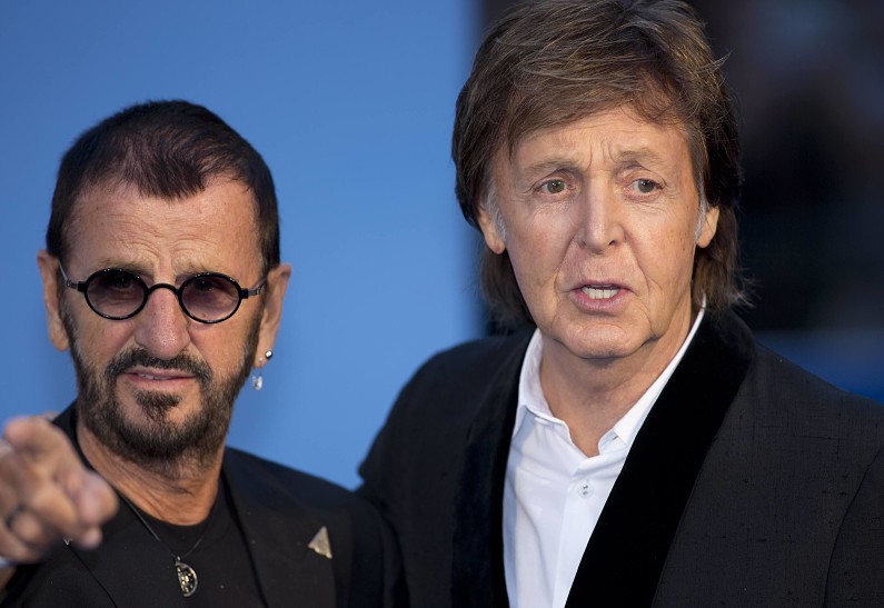 Пол Маккартни, Ринго Старр и другие на премьере фильма The Beatles: Eight Days a Week – The Touring Years