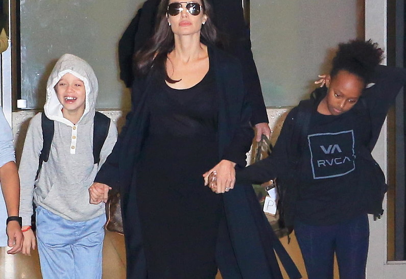 Анджелина Джоли сняла особняк в Малибу для себя и детей
