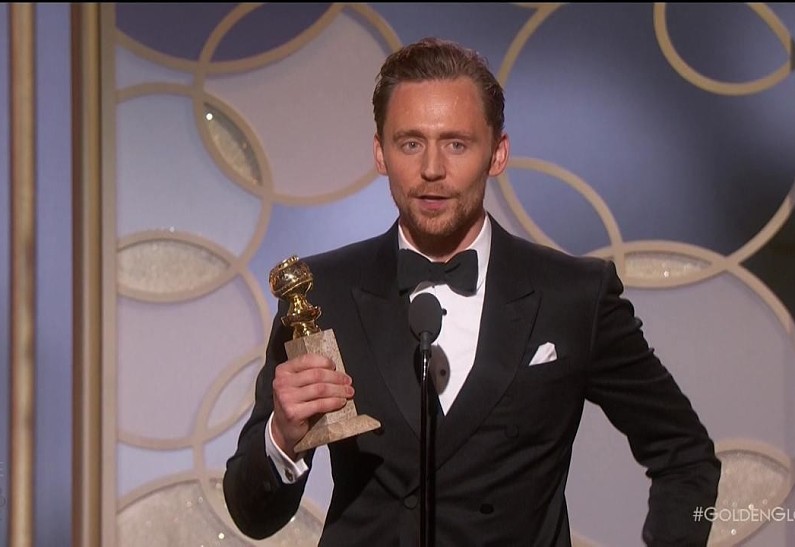 Том Хиддлстон извинился за неуклюжую речь на «Золотом глобусе»
