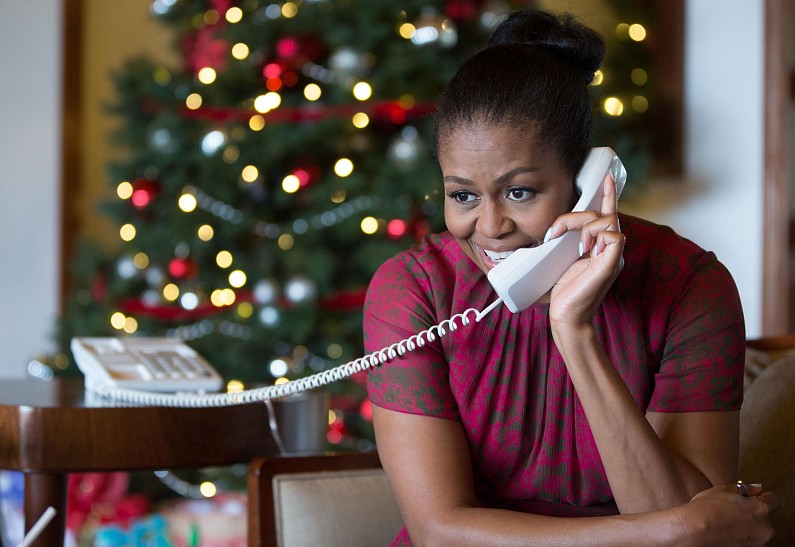 Мишель Обама трогательно призналась мужу в любви