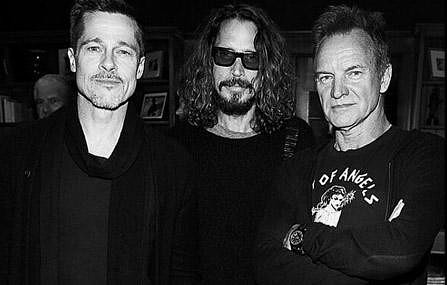 Брэд Питт стал гостем рок-вечеринки Rock4eb в Малибу