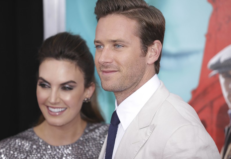 Арми Хаммер стал отцом во второй раз