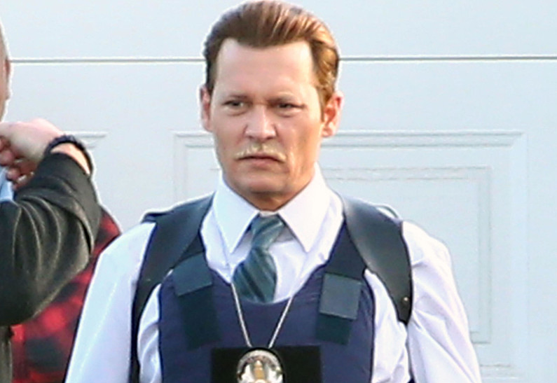 Джонни Депп отрастил усы для фильма «Лабиринт» (ФОТО)