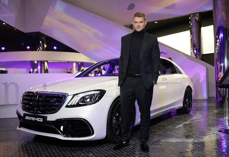 Владимир Яглыч, Алексей Немов посетили презентацию Mercedes Benz