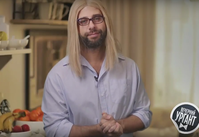 Иван Ургант снял пародию на предвыборный ролик Ксении Собчак