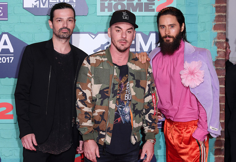Thirty Seconds To Mars, Шон Мендес и другие победители MTV EMA 2017