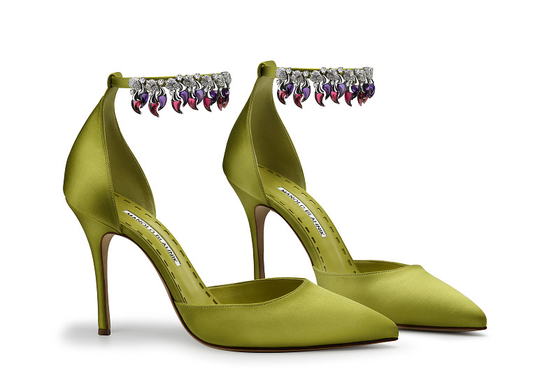 Manolo Blahnik выпустили драгоценные туфли